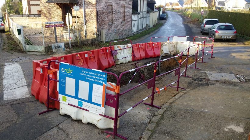 Travaux rue Saint-Martin : coupure électrique à venir